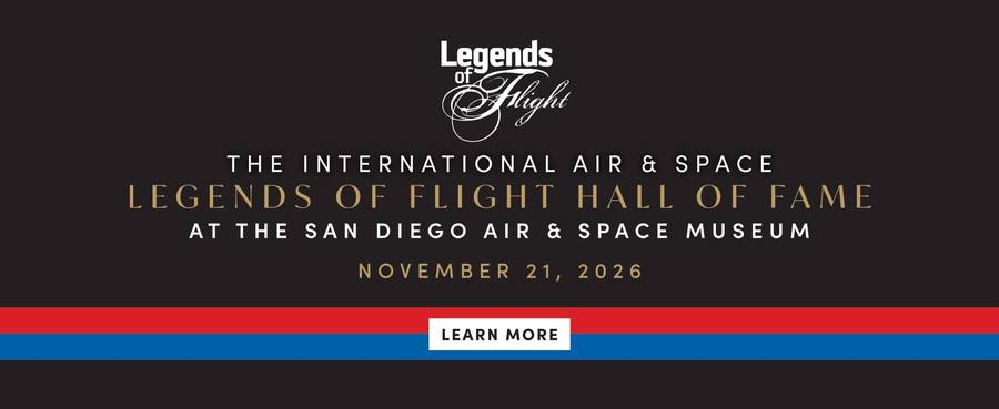 Featured aviation exhibit at the San Diego Air & Space Museum