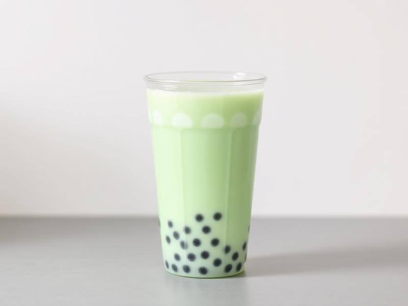 Wintermelon milk tea, half sugar at Ding Tea in Mira Mesa / Convoy, San Diego