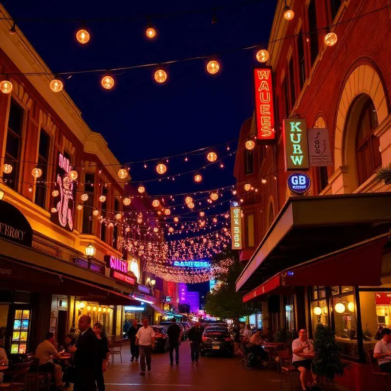 San Diego Gaslamp Quarter street with historic buildings and pedestrians