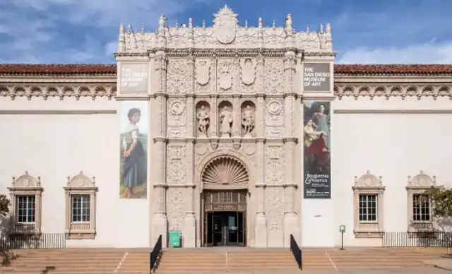 Photographic artwork on display in San Diego