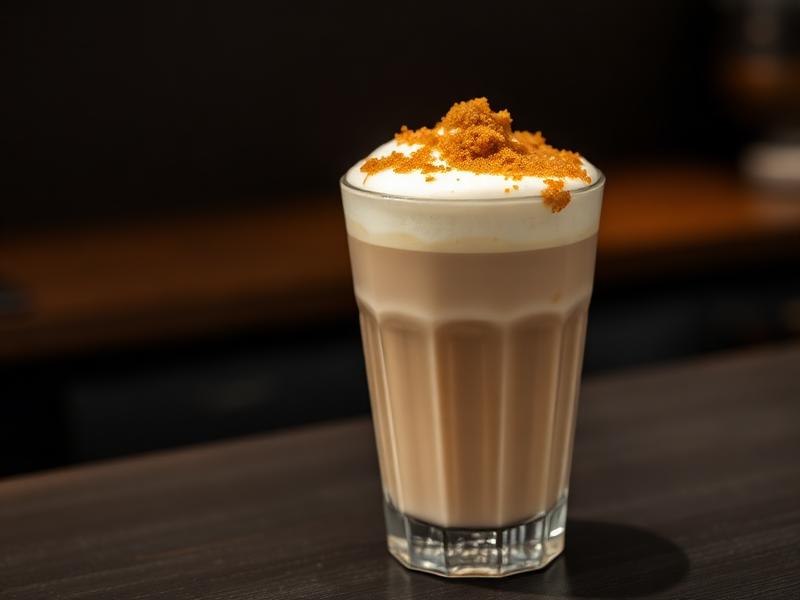 Brown sugar boba with cheese foam at Sunright Tea Studio in Convoy, San Diego