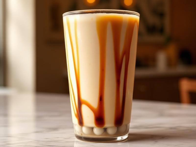 Brown sugar boba milk at Tea N More in Kearny Mesa, San Diego